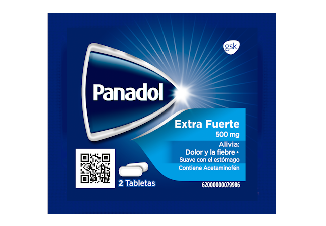 Panadol Extra Fuerte 500mg 