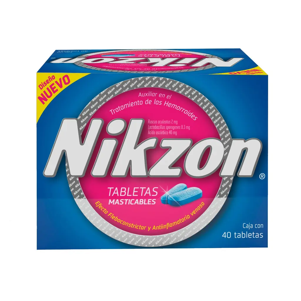 Nikzon Tabletas Masticables  