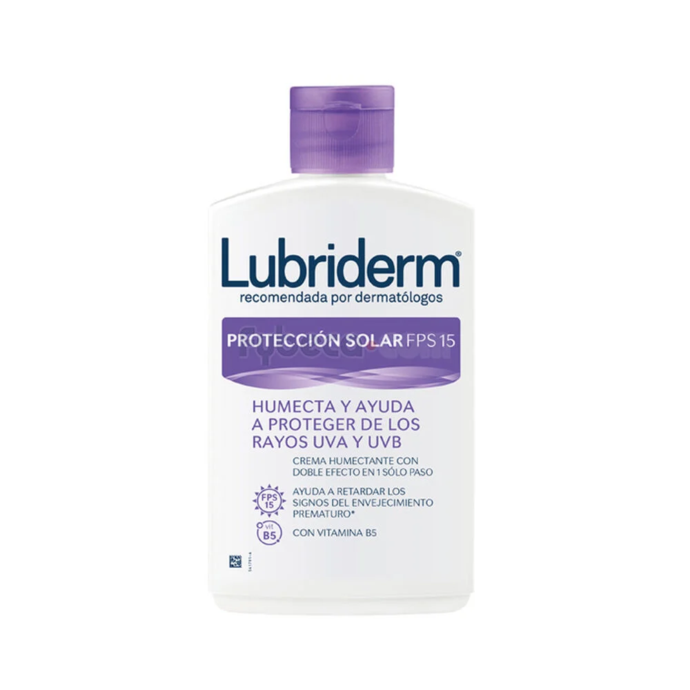 Lubriderm protector solar FPS15 400ml 