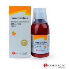 Amoxicilina 250/5ml Suspensión 120ml Caplin 