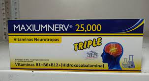 Maxiumnerv 25,000 Triple Inyectable 