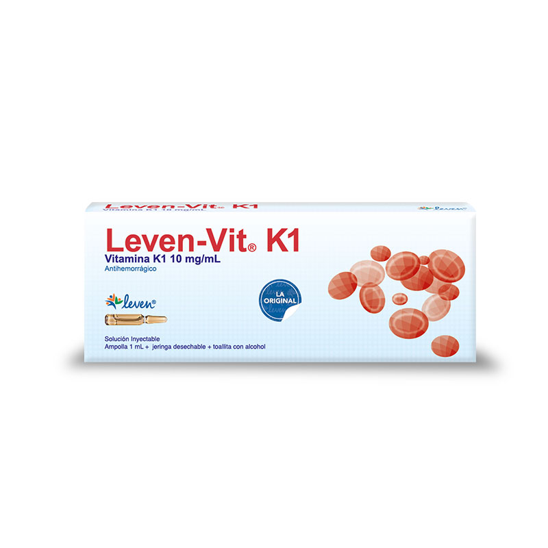 Leven Vit Vitamina K 10mg/ml Ampolla Inyectable 