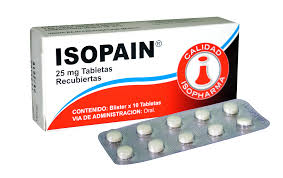 Isopain 25mg Tabletas Recubiertas 