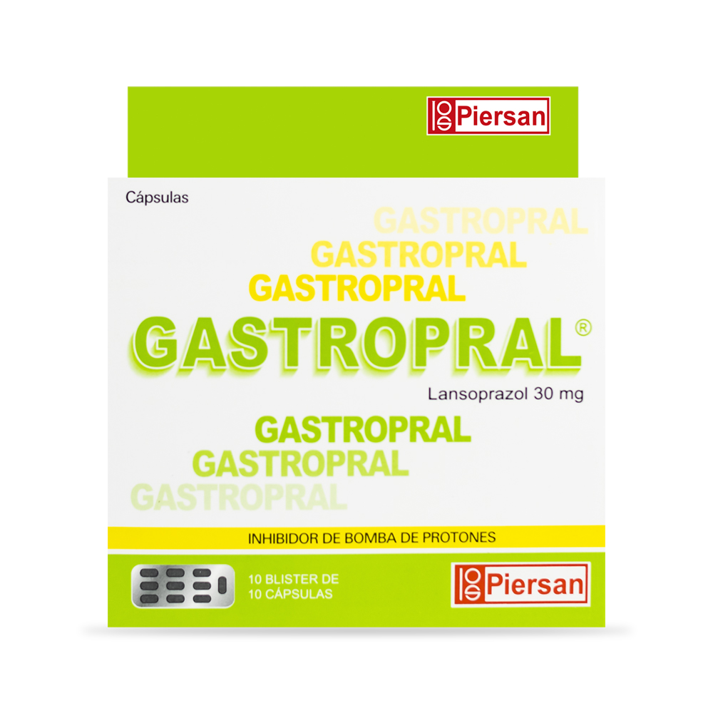 Gastropral 30mg Cápsulas 