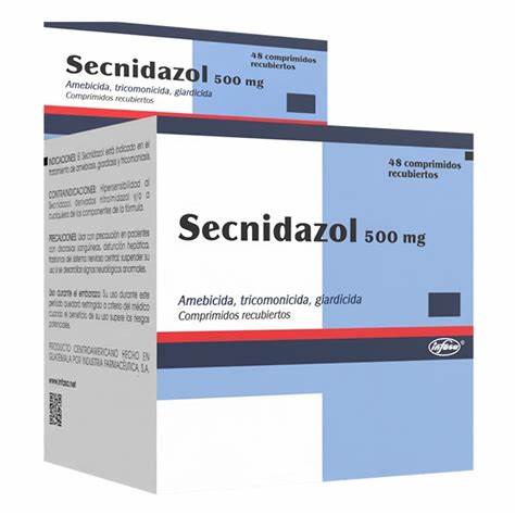 Secnidazol 500mg x4 Tabletas Infasa  