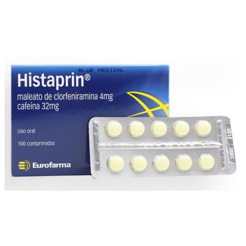 Histaprin 4mg/32mg Tabletas 