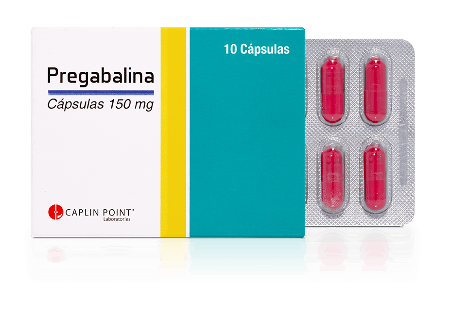 Pregabalina 150mg x10 Cápsulas Caplin 