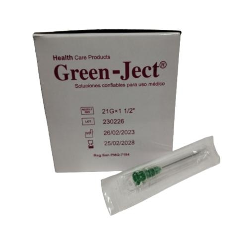 Aguja No.21 Green Jet