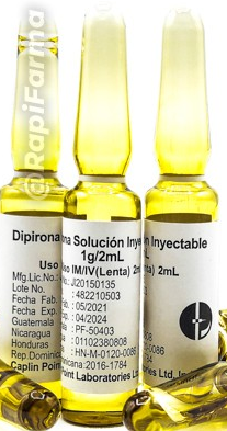 Dipirona 1gr/2ml Ampolla Caplin 