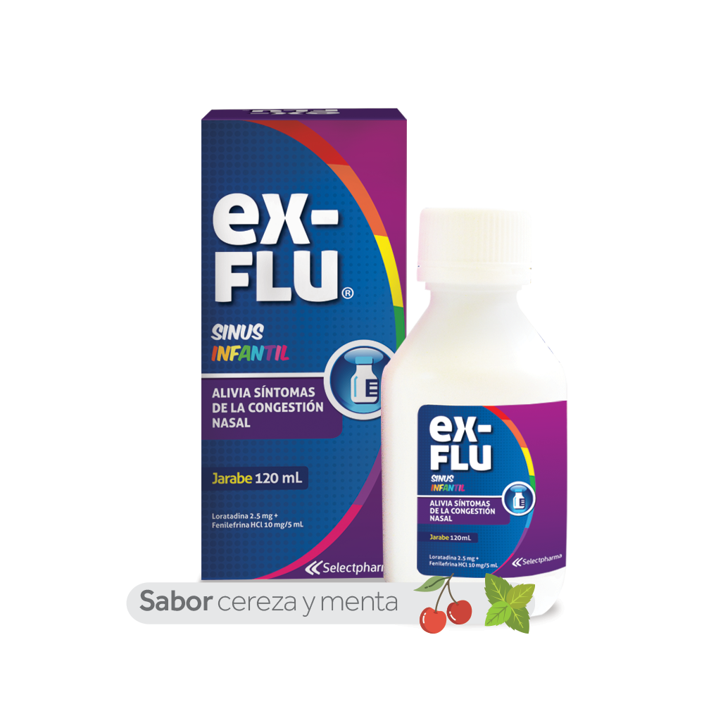 Exflu Sinus Infantil Jarabe 