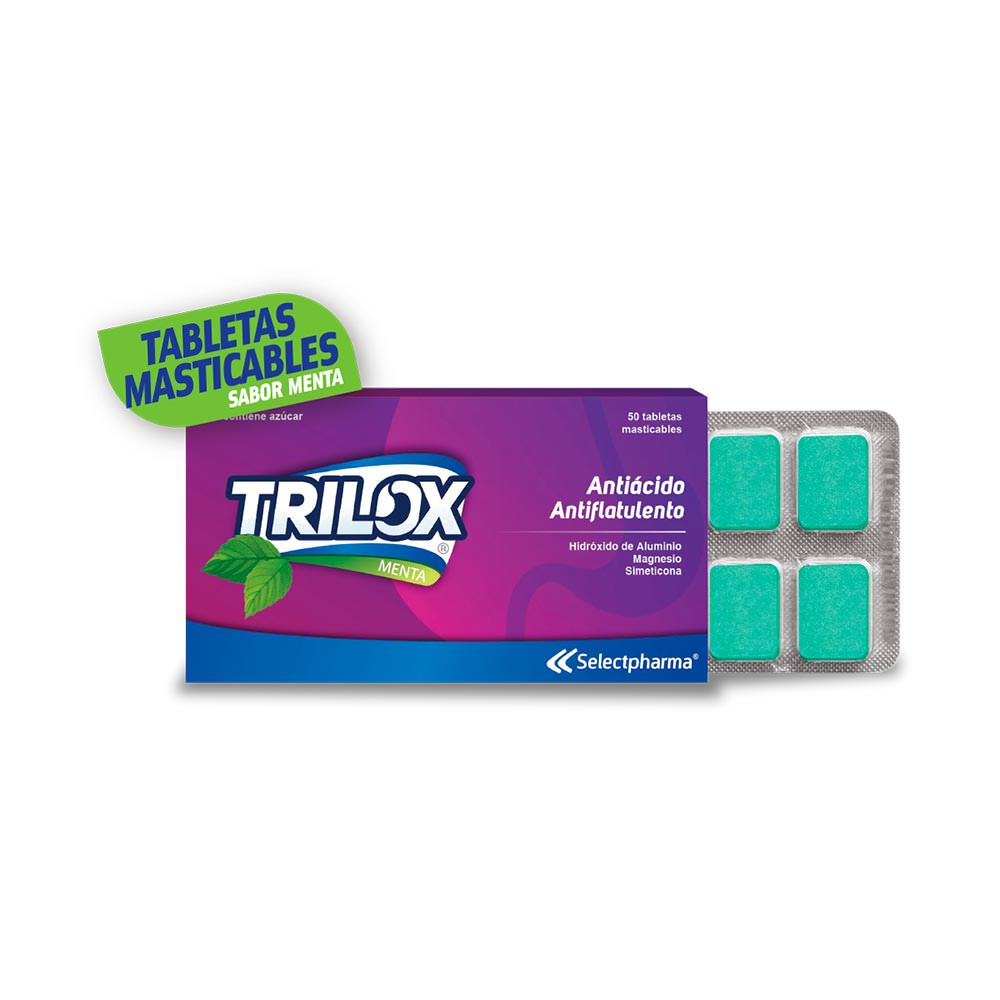 Trilox Tabletas Masticables 