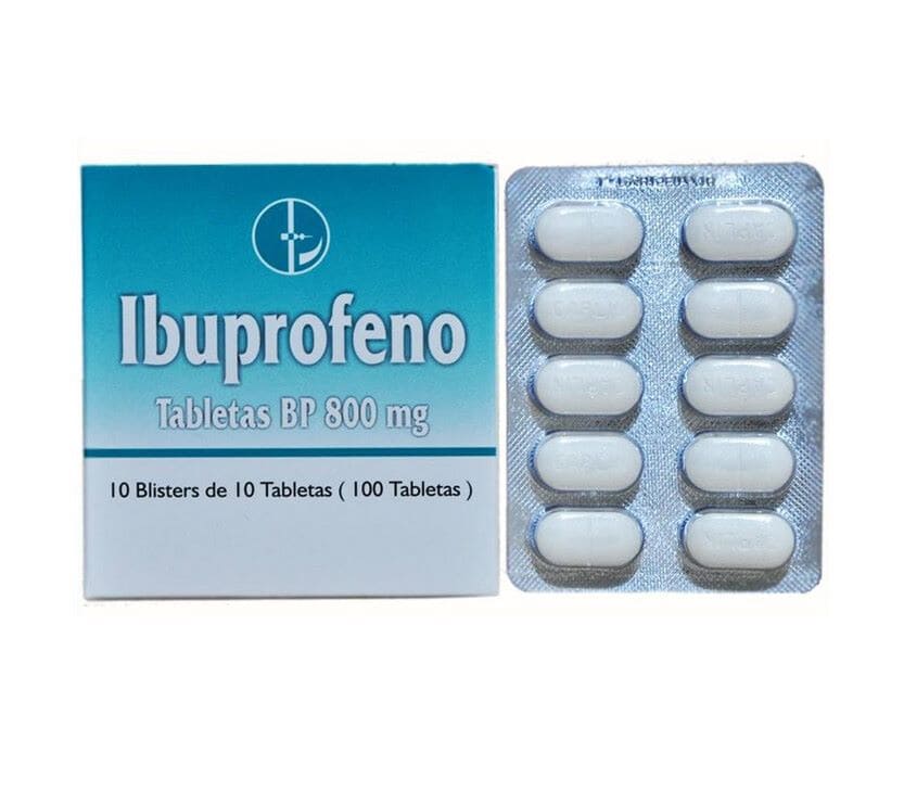 Ibuprofeno Tabletas 800mg Caplin 