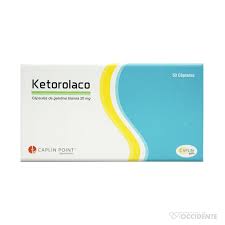 Ketorolaco 20mg Cápsulas Caplin 