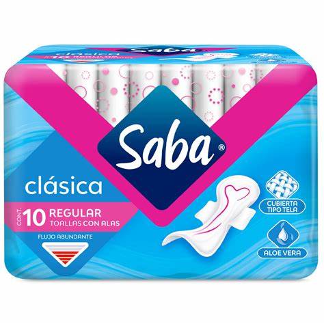 Saba Clasica x10 Toallas 