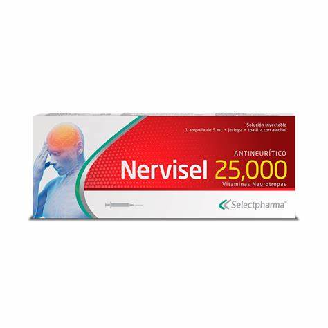 Nervisel 25,000 Ampolla Inyectable Kit 