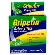 Gripetín Gripe y Tos Tabletas 