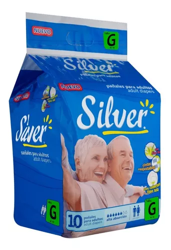 Silver Pañal Adulto Talla G 