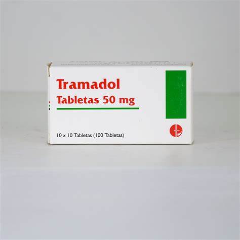 Tramadol Clorhidrato Tabletas 50mg Caplin 