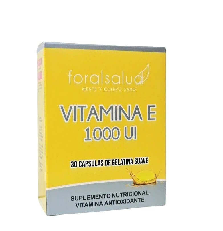 Vitamina E 1000UI x10 Cápsulas ForalSalud 