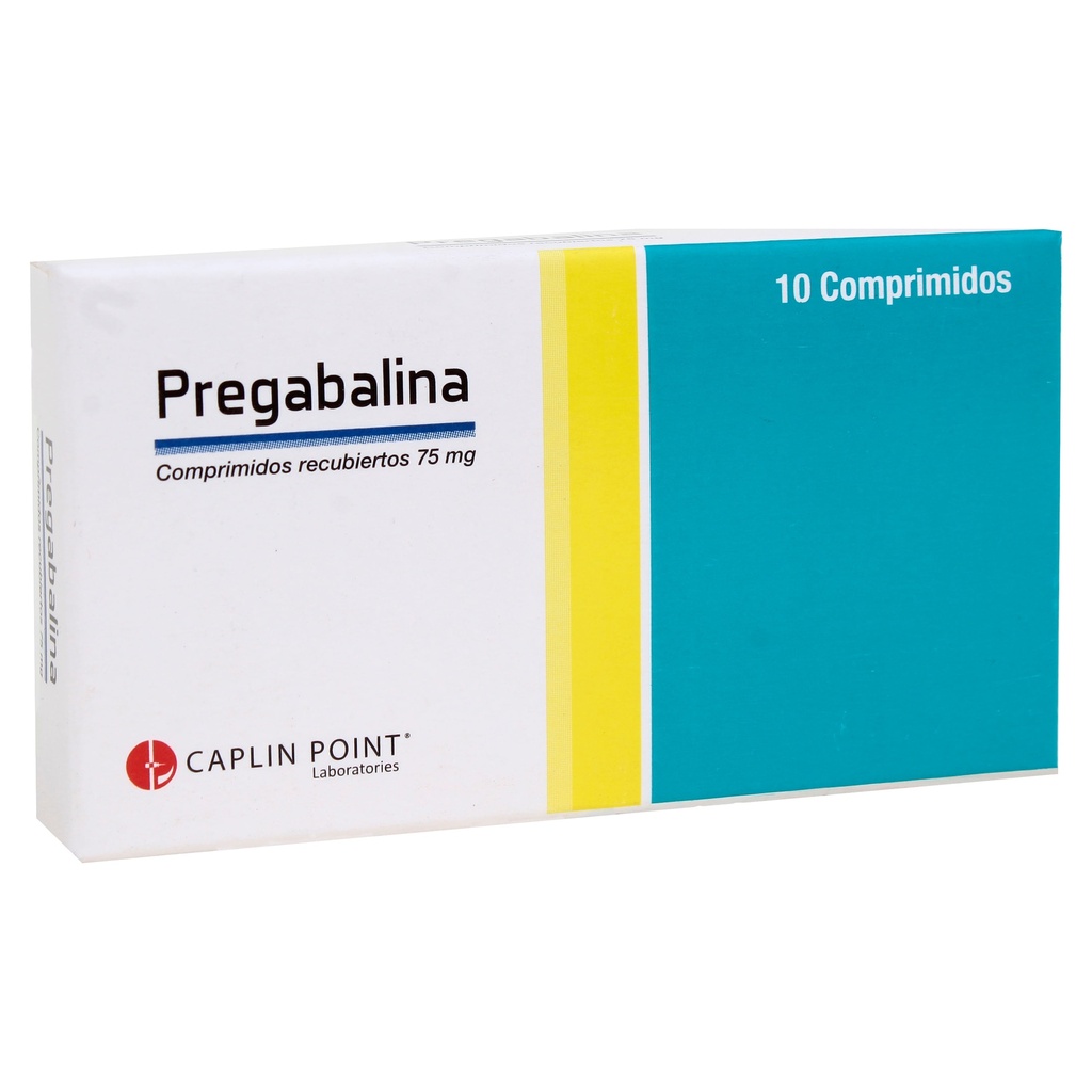 Pregabalina 75mg x10 Cápsulas 