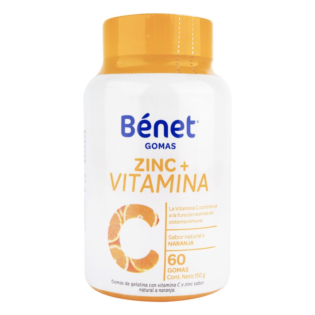 Vitamina C+Zinc Bénet 