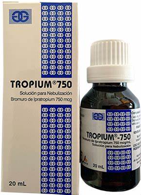 Tropium -750 Solución Nebulización 