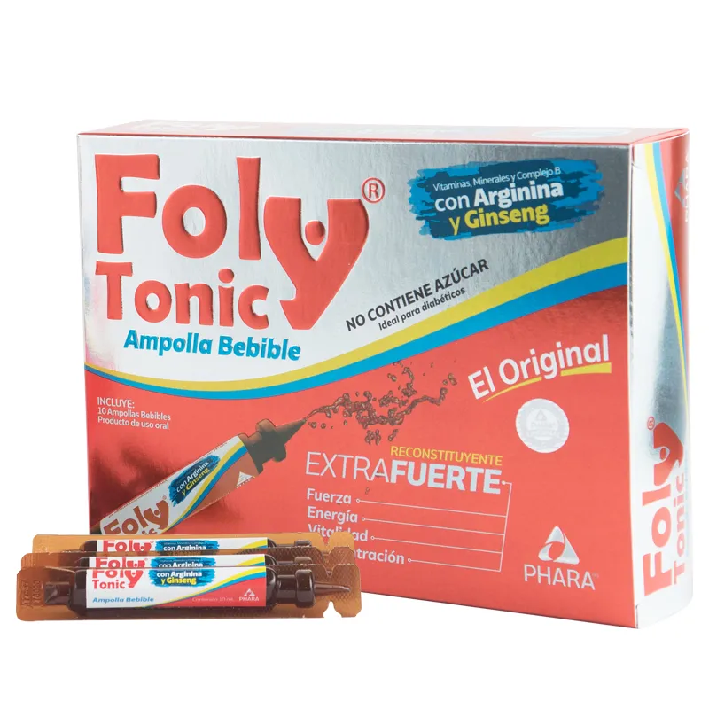 Foly Tonic *10 Ampollas Bebibles