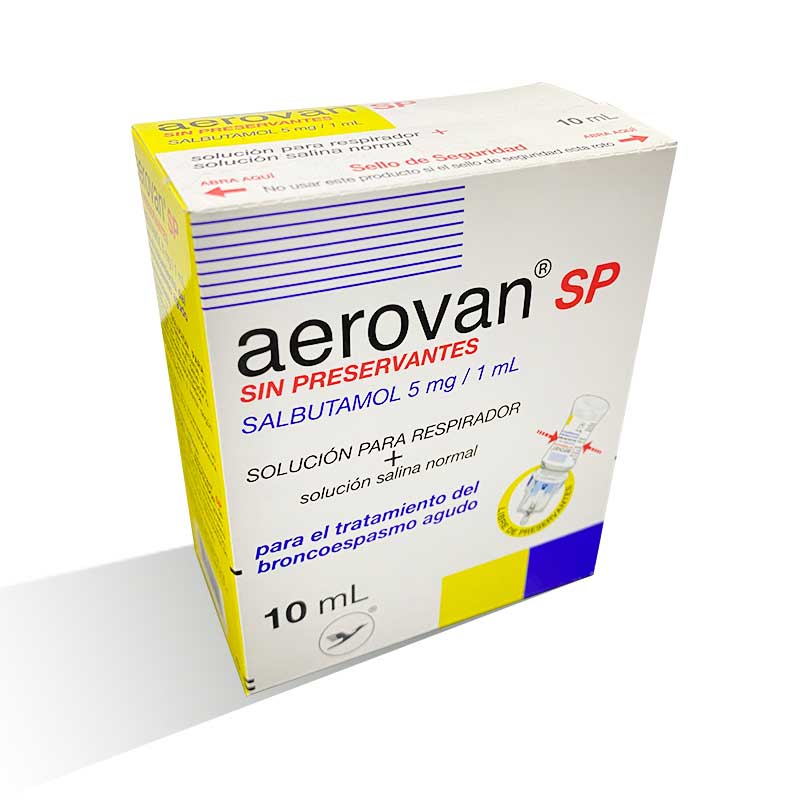 Aerovan SP 5mg/1ml *10ml + Sol. Salino  