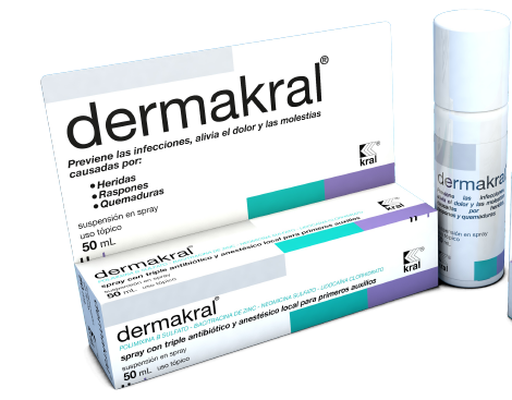 Dermakral Spray Caja 50ml 