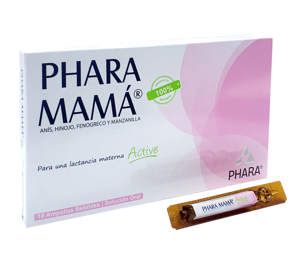 Phara Mamá 10 Ampollas Bebibles 