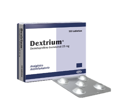 Dextrium x10 Tabletas 25mg 