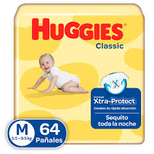 Hugges Classic Manz Mediano 2 x 11 pañales 