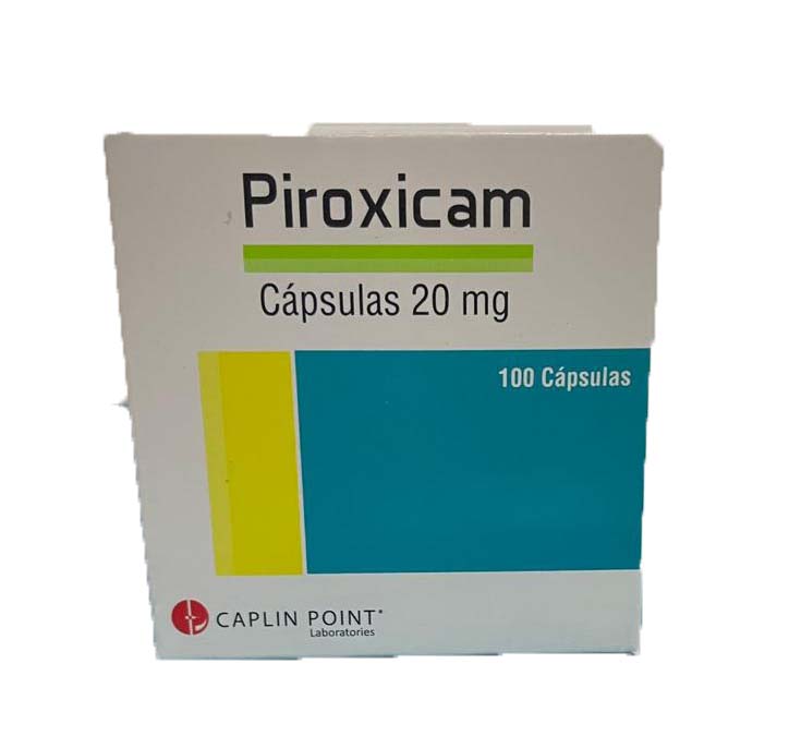 Piroxicam 20mg Cápsulas Caplin 