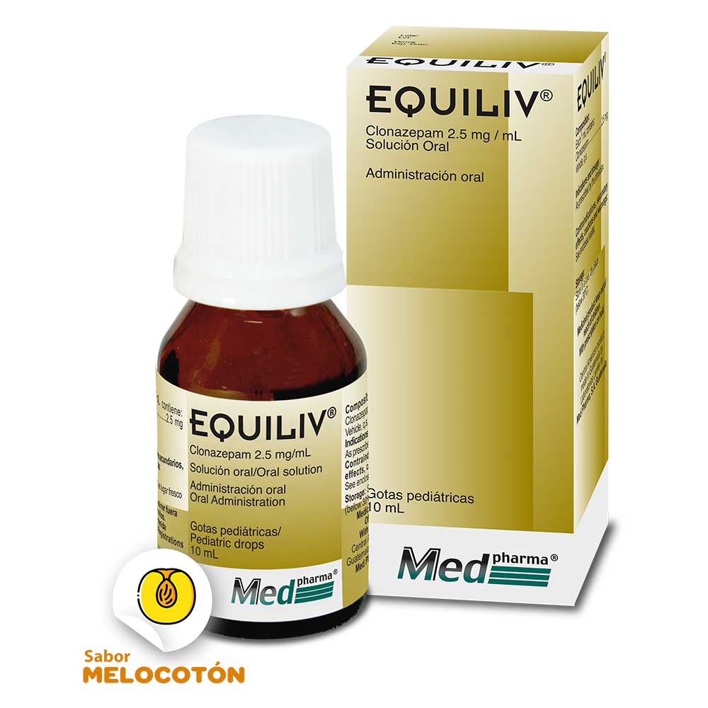 Equiliv Gotas 15ml (Clonazepam2,5mg)