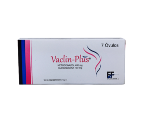 Vaclin Plus x7 Ovulos (Ketokonazol 400mg+Clindamicina100mg)