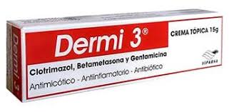 Dermi 3 Crema Tópica Tubo 15gr