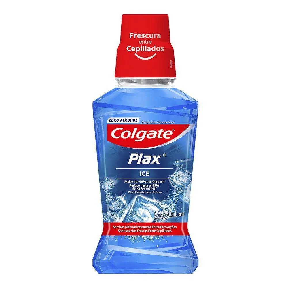 Colgate Plaxe Ice Enjuague Bucal 250ml 