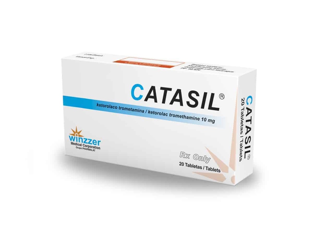 Catasil Tabletas (Keterolaco) 20mg 