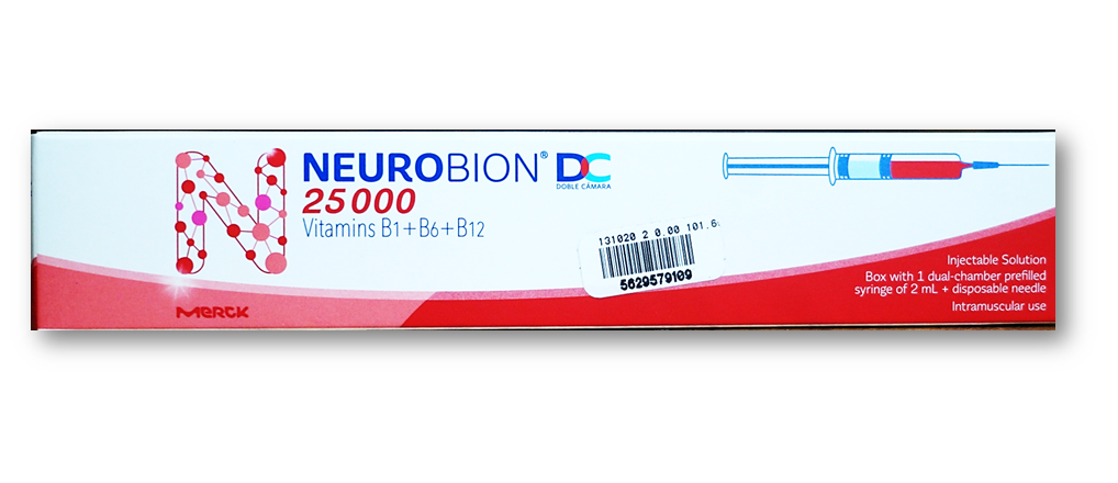 Neurobión 25,000 DC Inyectable 