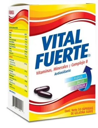 Vital Fuerte *30 Capsulas +10 