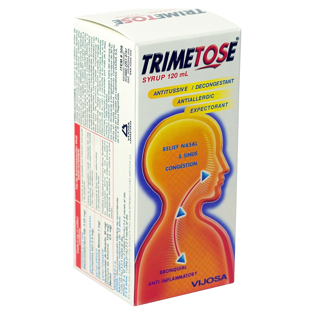 Trimetose Jarabe 120ml 