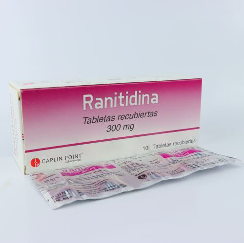 Ranitidina 300mg Tabletas Caplin 