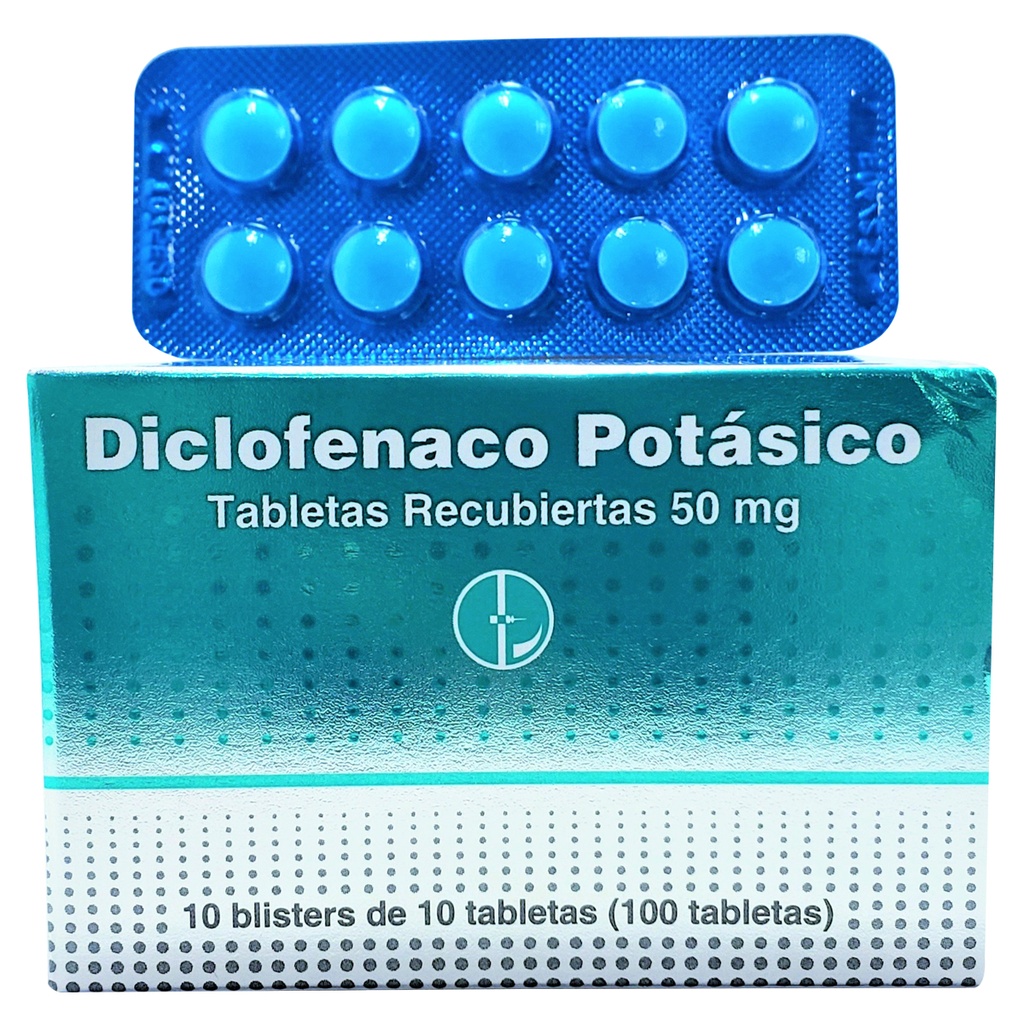 Diclofenaco PotásicoTabletas 50mg Caplin 