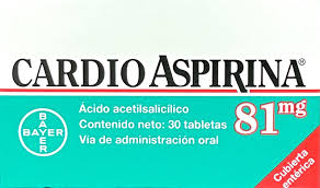 Cardioaspirina 81mg Tabletas 