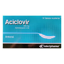 Aciclovir Tabletas Recubiertas 400mg Selectpharma 