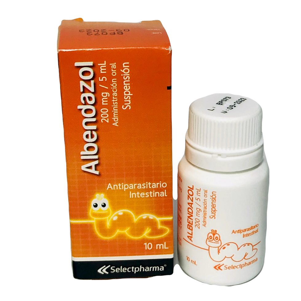 Albendazol Suspensión 10ml Selectpharma 