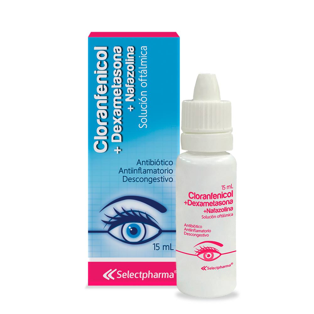 Clorafenicol+Nafa+Dexa Gotas Oftalmico 15ml Selectpharma 