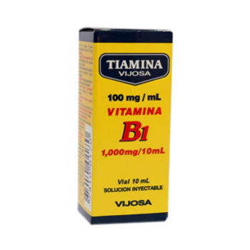 Tiamina 100mg/ml Vial Inyectable 10ml Vijosa