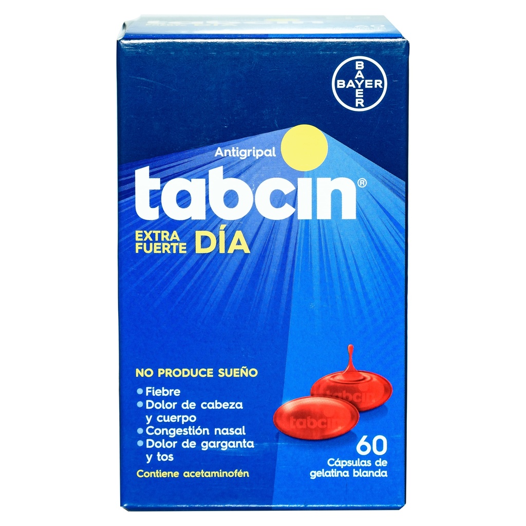 Tabcin Día x2 Cápsulas Gel 