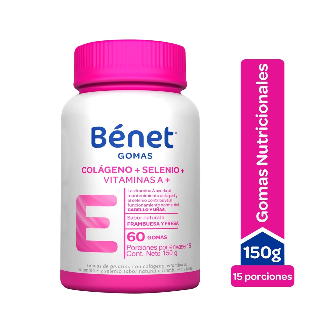 Vitamina E+Colageno+Biotina Bénet 